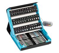 Hazet Juego de puntas Smartcase 2200SC-3, 96 piezas, accionamiento: hexagonal 6,3 (1/4 pulg) muchas herramientas en el mínimo espacio para la mejor visión de conjunto