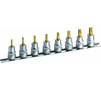 Hazet Juego Llave Tubular 10mm 3/8" Torx Interior 8-teilig 8802t/8h