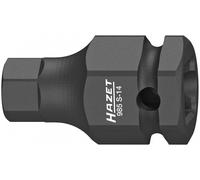 Hazet Kraft Destornillador De Socket 12,5Mm 1/2" Interior Hexagonal