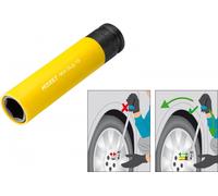 HAZET Kraft Einsatz Extra Largo 12,5Mm 1/2" Exterior Hexagonal Tractionsprofil 1