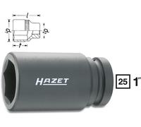 Hazet Kraft Tuerca de Choque 30mm Largo 1" 25mm Exterior Hexagonal 1100SLG-30