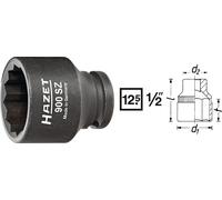 Hazet Kraft Unidad 12,5mm 1/2" -tractionsprofil 36 900SZ-36
