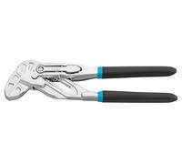 Hazet Alicates llave 762-15, longitud 150 mm, ajuste rápido con función de palanca punta/paso, distancia de bloqueo 2 mm, 15 posiciones de bloqueo, patas de los alicates cromadas