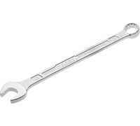 HAZET Llave combinada 600N-23 cromada - acodada 15° - 23 mm - salida hexágono doble - perfil doble T