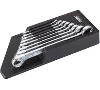 HAZET Llave de Anillo Doble Kit Doppel-Sechskant-Tractionsprofil 8-teilig 610N /