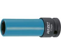 Hazet llave de vaso 903SLG-17, cuadradillo de 12,5 mm, ancho de llave 17 mm, con manguito de plástico,permite un montaje cuidadoso de las ruedas,especialmente para neumáticos con llantas de aluminio