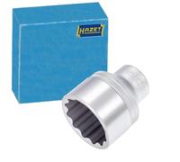 Hazet Llave de vaso doble hexágono 900Z-34 34mm, accionamiento 1/2 pulgada, acero cromo vanadio, diseño robusto