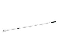 HAZET Llave dinamométrica de 1 pulgada 6160-1CT, 600-1600 Nm, longitud 2455 mm, precisión 3%, con mango de 2 componentes, ventana de visualización, anillos de codificación y caja de seguridad