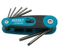 HAZET LLAVE ESTRELLA HAZET 8 PIEZAS, PLEGABLE 8 PIEZAS, PLEGABLE