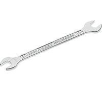 HAZET Llave fija doble 450N-10X11 cromada, ancho de llave: 10 x 11 mm, posición de mordazas: 15°, eje con perfil en T doble HAZET extra robusto, Made in Germany