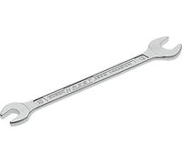 HAZET Llave fija doble 450N-10X13 cromada, ancho de llave: 10 x 13 mm, posición de mordazas: 15°, eje con perfil en T doble HAZET extra robusto, Made in Germany