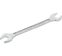 HAZET Llave fija doble 450N-18X19 cromada, ancho de llave: 18 x 19 mm, posición de las mordazas: 15°, eje con perfil en T doble HAZET extra robusto, Made in Germany