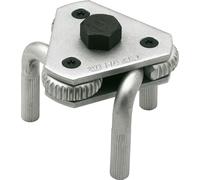 Hazet llave para filtro de aceite 2172, De 3 brazos, Accionamiento: cuadrado de 3/8 pulgadas, Acción de giro a izquierda y derecha, Rango de sujeción 65 - 120 mm, Para filtros de difícil acceso