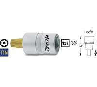 Hazet Llave Vaso de Impacto 45H Torx 1/2" 12,5mm Pisón Resistente 992-T45H