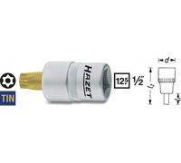 Hazet Llave Vaso de Impacto 45H Torx 1/2" 12,5mm Pisón Resistente 992-T45H