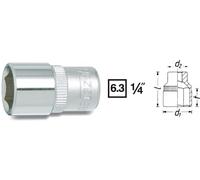 Hazet Pieza 6,3mm 1/4" Außen-sechskant-tractionsprofil