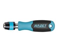 Hazet Porta-puntas 811BHK, hexágono de 1/4 de pulgada, longitud 98 mm, cierre de bayoneta para sujeción segura, mango antideslizante de 3 componentes, para manejo manual y a máquina