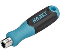 Hazet Portapuntas 811BMK, hueco hexagonal de 1/4 pulgada, 80 mm de longitud, con imán para sujetar las puntas con seguridad, para uso manual y a máquina, mango antideslizante de 3 componentes