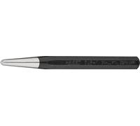 Hazet punzón central 746-1| mango octogonal, certificado según DIN 7250, longitud: 120 mm, diámetro: 4 mm | punzón central para uso manual Made In Germany