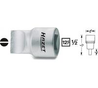 Hazet Schraubendreher-Steckschlüsseleinsatz 12,5mm 1/2" Ranura 38mm 980-2X1