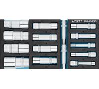 HAZET Sistema Del Zócalo 12,5mm 1/2" Außen-sechskant-tractionsprofil 15-teil