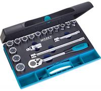 Hazet Sistema Del Zócalo 12,5mm 1/2" Außen-sechskant-tractionsprofil 18-teil