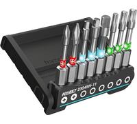 Hazet Smart Holder 2304SH-11, Práctico portaherramientas de 8 piezas, Salida: 6,3 (1/4 pulgada), Almacenamiento de piezas metálicas, organización en el lugar de trabajo, seguridad