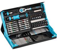 HAZET Juego de puntas Smartcase 2200SC-31, 73 piezas, accionamiento hexagonal 6,3 mm (1/4 pulg.)