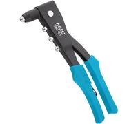 Hazet tenaza remachadora manual 1963N-1, para remaches ciegos de 3,2 - 5 mm, fijación automática del remache, con boquillas con reborde, para uniones remachadas seguras y rápidas