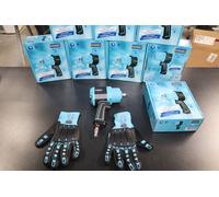 HAZET Twin Turbo Llave De Impacto 9012TT Max Par De Apriete 2200 Nm + Guantes