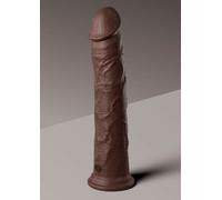 Hazlo MAXI de silicona realista con ventosa dilatador dilatador vaginal anal