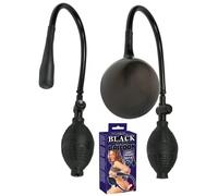 Hazlo portátil de doble penetración consolador anal realista correa en negro