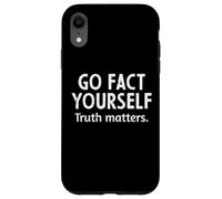 Hazlo tú Mismo La Verdad Importa Dicho Divertido Humor Hombres Mujeres Carcasa para iPhone XR