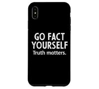 Hazlo tú Mismo La Verdad Importa Dicho Divertido Humor Hombres Mujeres Carcasa para iPhone XS MAX