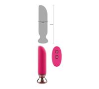 Hazlo vibrador anal de silicona para hombre y mujer butt enchufe con control ...