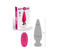 Hazlo vibrador anal de silicona para hombre y mujer butt enchufe con control ...