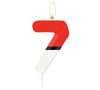 HAZMA 1 Piece Vela De Cumpleaños, Decoración Para Fiesta De Anime,Fiesta Con Temática De Anime，Decoración De Cumpleaños Para Niñas Y Niños(Número 0) (7)