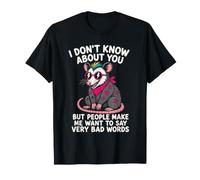 Hazme querer Decir Palabras Muy Malas Humor introvertido Divertido Camiseta