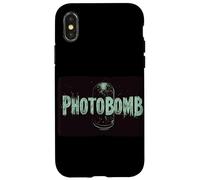Hazte cargo del marco con la diversión de la bomba fotográfica Carcasa para iPhone X/XS