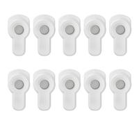 Haztholf - 10 cerraduras de seguridad, puerta de horno para casa, puerta de microondas, antiapertura, fijador, sin agujero, de bloqueo, cerraduras de protección