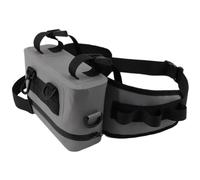 Haztholf - Bolsa de banana de pesca con soporte para caña de pescar y correa ajustable con cremallera. Bolsa de plátano de pesca, ver foto