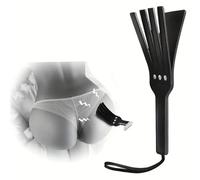 HAZURE 1 Pieza de Raqueta de Cuero, látigo, Paleta Cruzada, Juguete para Adultos, Juego de rol, Que Hace la Vida más Interesante