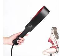 HAZURE 1 Pieza de Raqueta de Cuero, látigo, PC, Juguete para Parejas Adultas de Doble Capa, Accesorio de Castigo para Juegos de Parejas