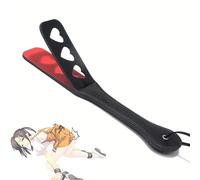 HAZURE Paleta de Montar con Mango Suave de Cuero PU, Juego al Aire Libre, Accesorios de Herramientas de Entrenamiento y práctica de Carreras de Caballos Reutilizables