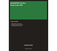 HAZWOPER 40-Hour Study Guide 2026 (Meridian Certification Press Study Guides)