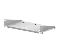 HB DIGITAL hb-digital Estante de 10 Pulgadas 1U para gabinete de Red gabinete para servidores Marco de Rack de 10" rieles de Perfil Chapa de Acero Resistente construcción Robusta fácil instalación