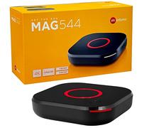 HB-Digital mag 544 Original Infomir & HB-Digital 4K Set Top Box Reproductor Multimedia Internet TV IP Receptor UHD 60FPS 2160p@60FPS HDMI 2.1 4K y HEVC Toma Cortex-A35 + Cable HDMI