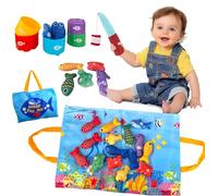 HB.YE Montessori - Juguete para bebé, 1 año, pesca en línea, juegos para niños, 1 2 3 años, juguete educativo para bebé, 6 12 18 meses, regalo para niña, niño, 1 - 3 años