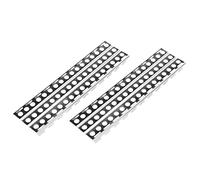 Hbaebdoo 2 unidades de acero inoxidable para escaleras axiales SCX10-4 D90 1/10 Crawler