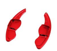 HBAEWEO ExtensióN De Paleta De Cambio Palanca De Cambios Del Volante Del Coche Para Hyundai Para Genesis Coupe 2012-2014 Interior Auto(Red with logo)